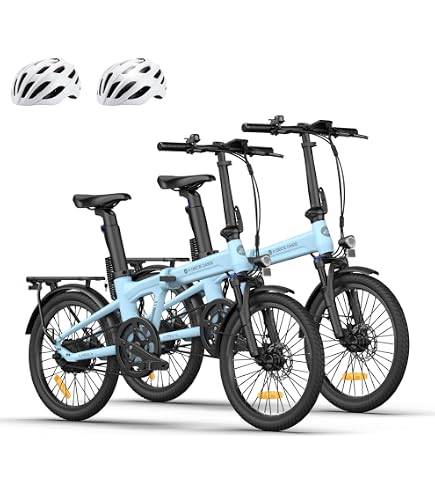 A Dece Oasis Ado Air20S Folding Electric Bike, Ebike 37N.m, Belt